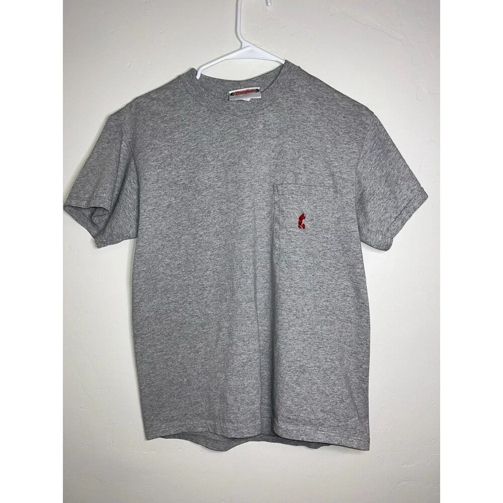 Vintage Disney Exclusive Embroidered Mickey T-shirt Size M